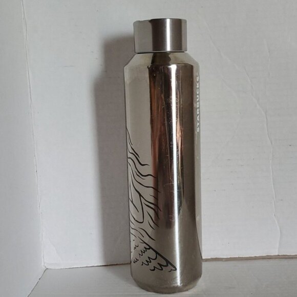 Starbucks Siren 50th Anniversary Stainless Steel TRAVEL Water Bottle 20 Oz - Picture 5 of 16